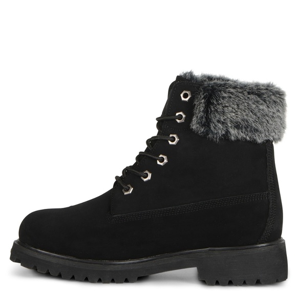 Perfect Winter Women Fur Boots - Size 10 - Picture 2 of 5